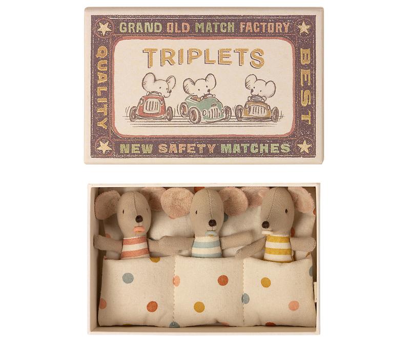 triplets mice - Pink and Brown Boutique