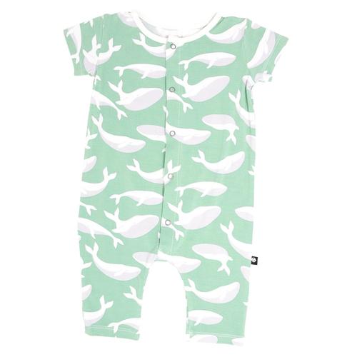 green whale romper - Pink and Brown Boutique