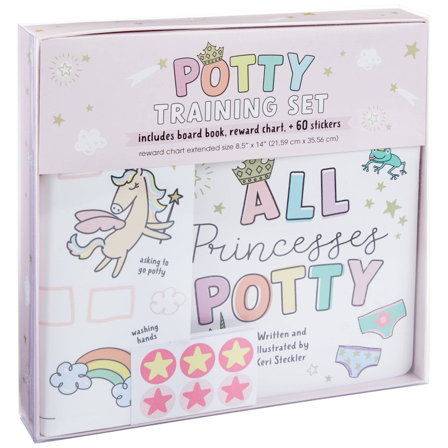 ALL PRINCESS POTTY - Pink and Brown Boutique