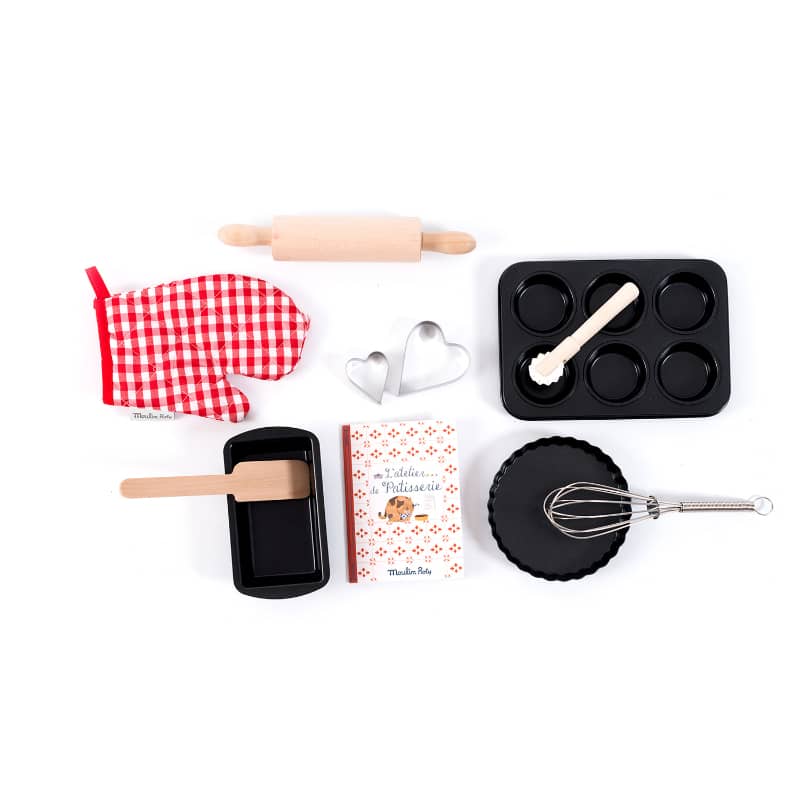 Suitcase - Baking Set - Pink and Brown Boutique