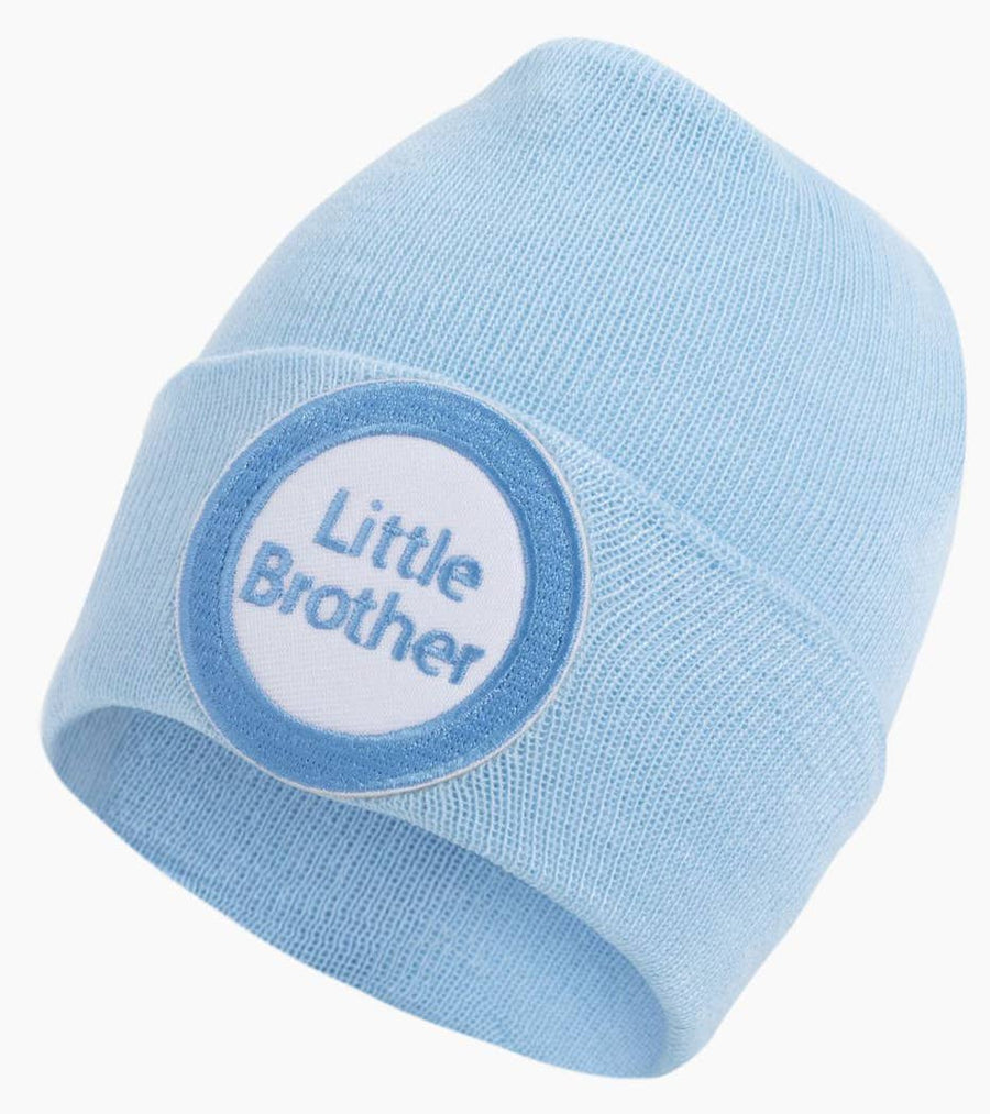 Little Brother Baby Hat - Pink and Brown Boutique