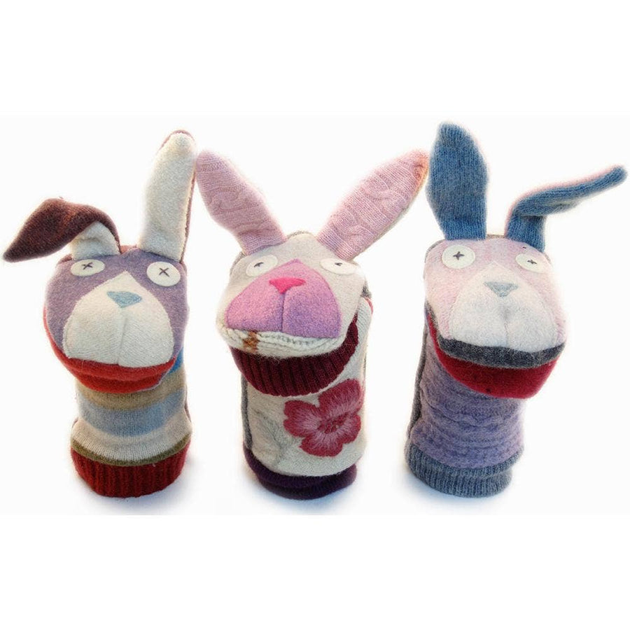 Bunny Puppet | Reclaimed Wool