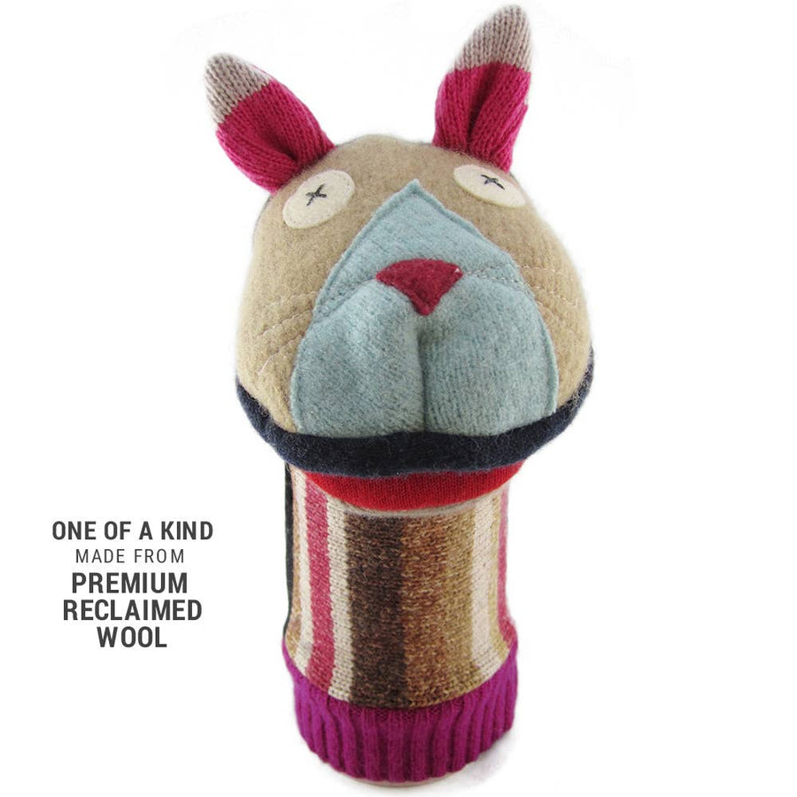 Cat Puppet | Reclaimed Wool