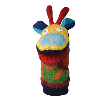 Giraffe Puppet | Reclaimed Wool