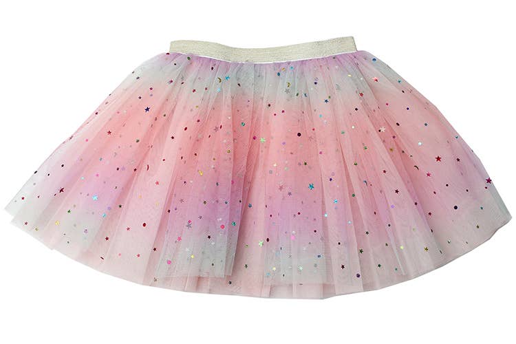Cotton Candy Moon and Stars tutu