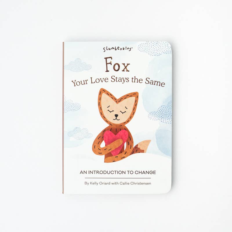 Fox Plush Snuggler Set - with 2 books!