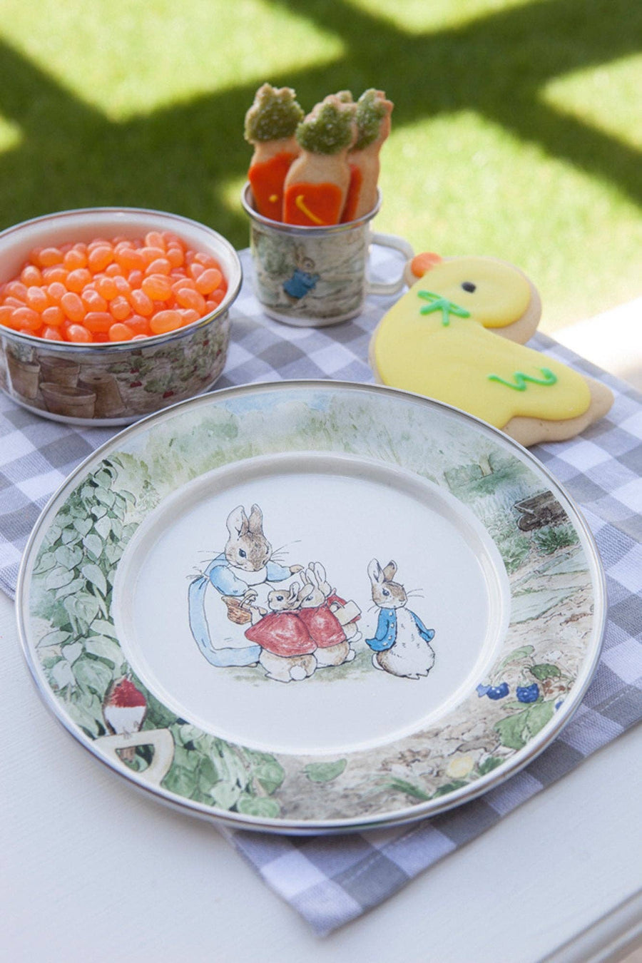 Peter Rabbit Flatware Set - Pink and Brown Boutique