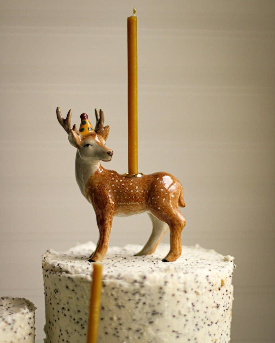 Stag Cake Topper - Pink and Brown Boutique