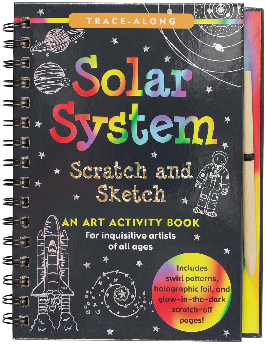 Scratch & Sketch™ Solar System - Pink and Brown Boutique