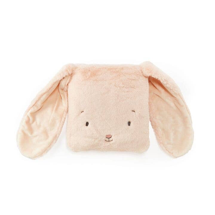 Blossom Bunny Tuck Me In Blanket - Pink and Brown Boutique