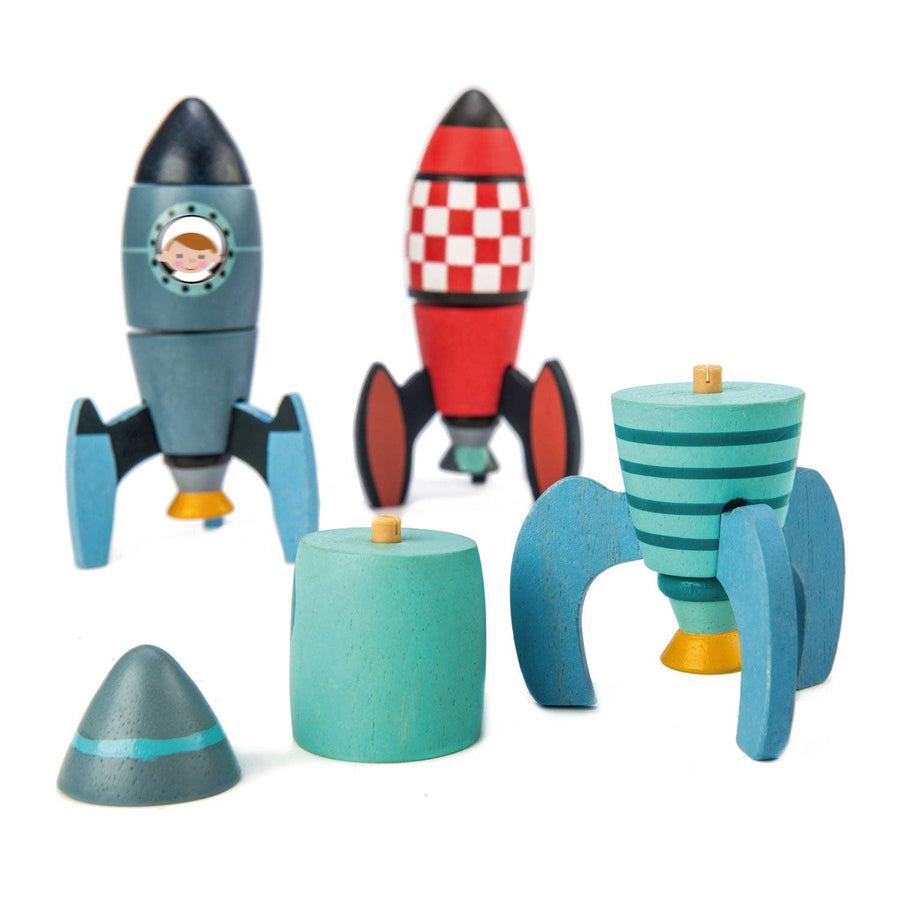 Rocket Construction - Pink and Brown Boutique
