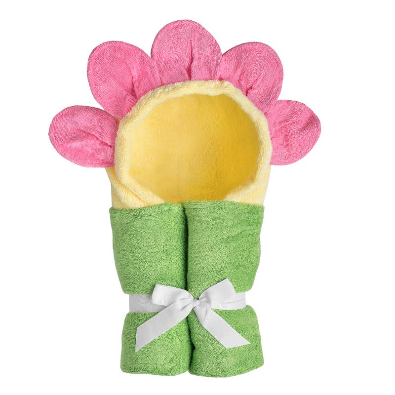 Flower Hooded Towel for toddlers ages 2 to 8 years old