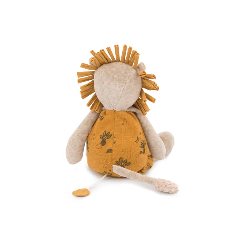 Paprika The Lion - Stuffed Musical Toy - Pink and Brown Boutique