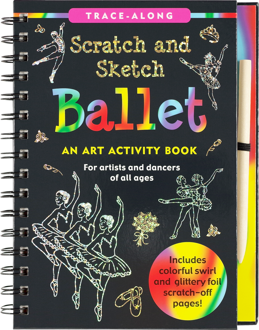 Scratch & Sketch Ballet - Pink and Brown Boutique