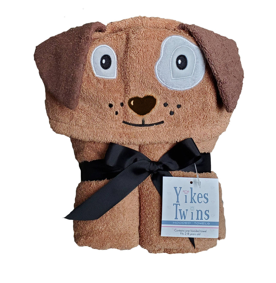 Dog hooded towel