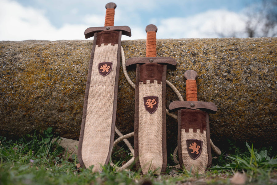 SWORD RUSTIK NATUR S + JUTE POUCH