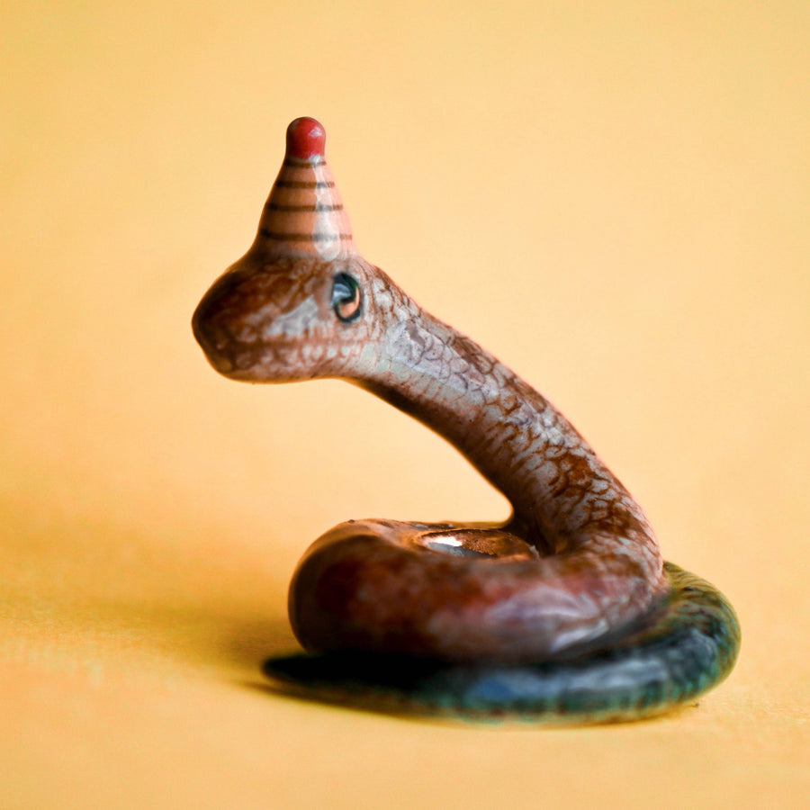 Year of the Snake Cake Topper - Pink and Brown Boutique