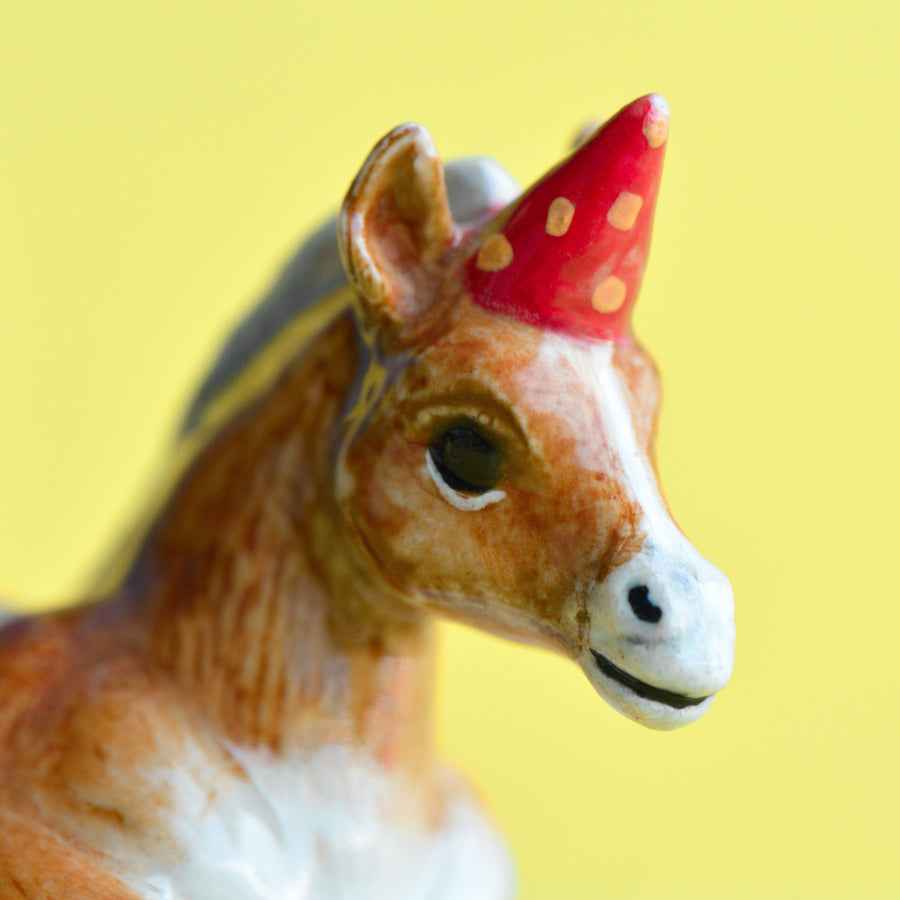 Year of the Horse Cake Topper - Pink and Brown Boutique