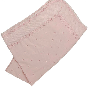 PINK COTTON cuddle blanket - Pink and Brown Boutique