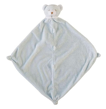 BLUE BEAR LOVIE BLANKIE - Pink and Brown Boutique