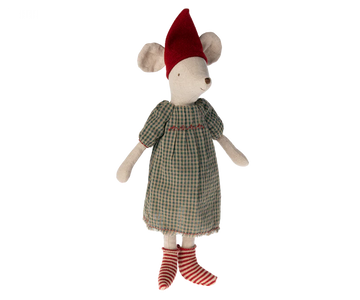 CHRISTMAS MOUSE MEDIUM - Pink and Brown Boutique