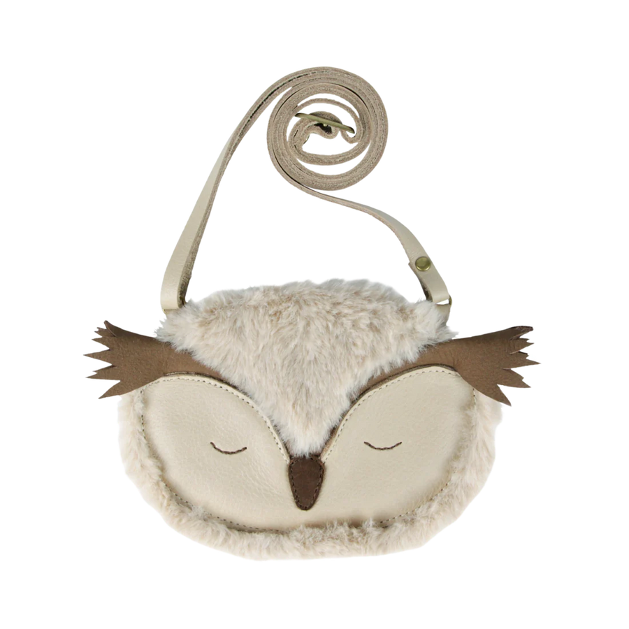 BRITTA EXCLUSIVE PURSE OWL - Pink and Brown Boutique