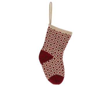 CHRISTMAS STOCKING RED - Pink and Brown Boutique