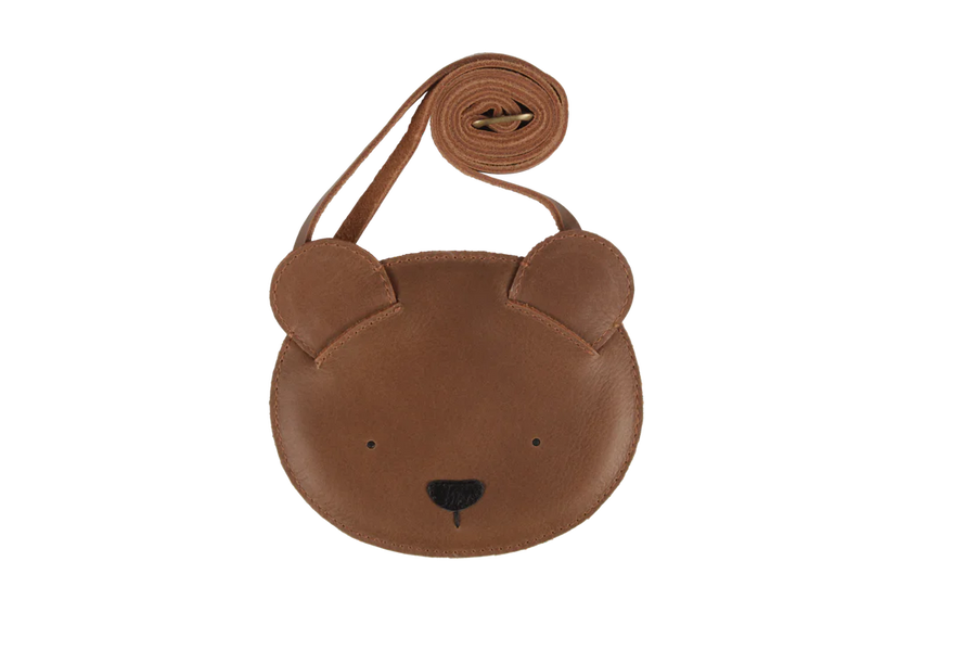 BRITTA PURSE BEAR - Pink and Brown Boutique