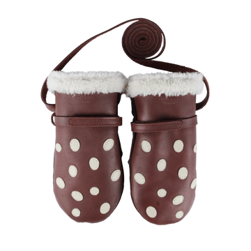WALD MITTENS TOADSTOOL - Pink and Brown Boutique