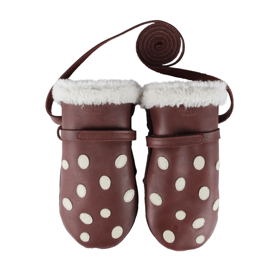 WALD MITTENS TOADSTOOL - Pink and Brown Boutique