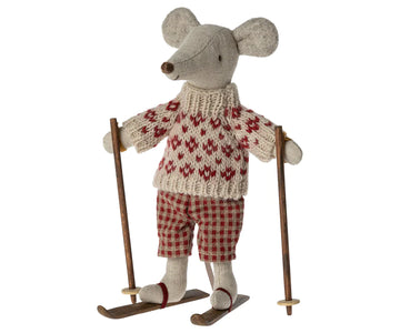 WINTER MOUSE MUM - Pink and Brown Boutique