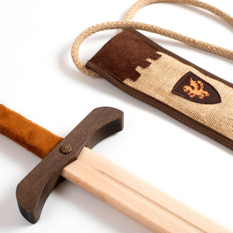 SWORD RUSTIK NATUR S + JUTE POUCH