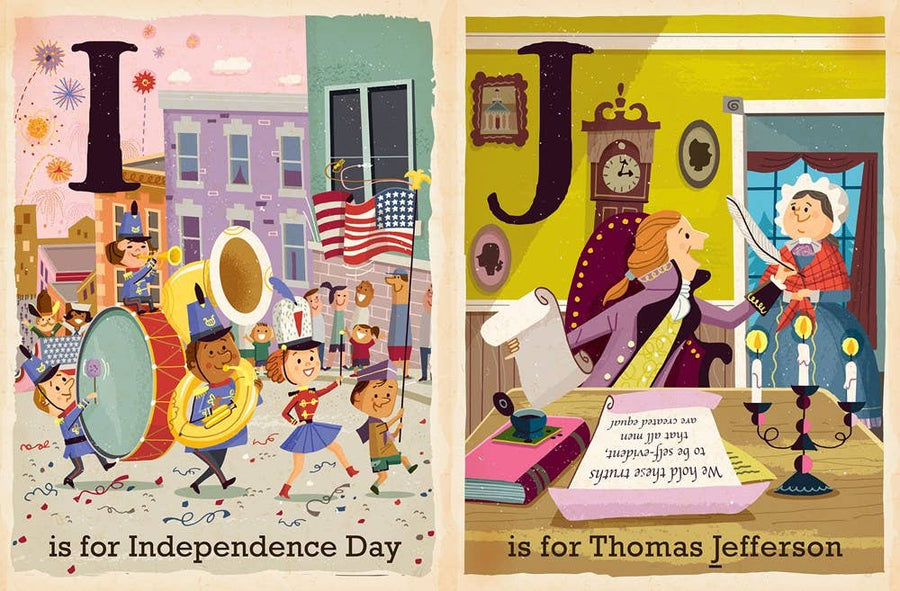 A is for America: A Patriotic Alphabet - Pink and Brown Boutique