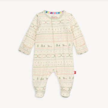 TIME OF WONDERS ORGANIC COTTON FOOTIE MAGNET