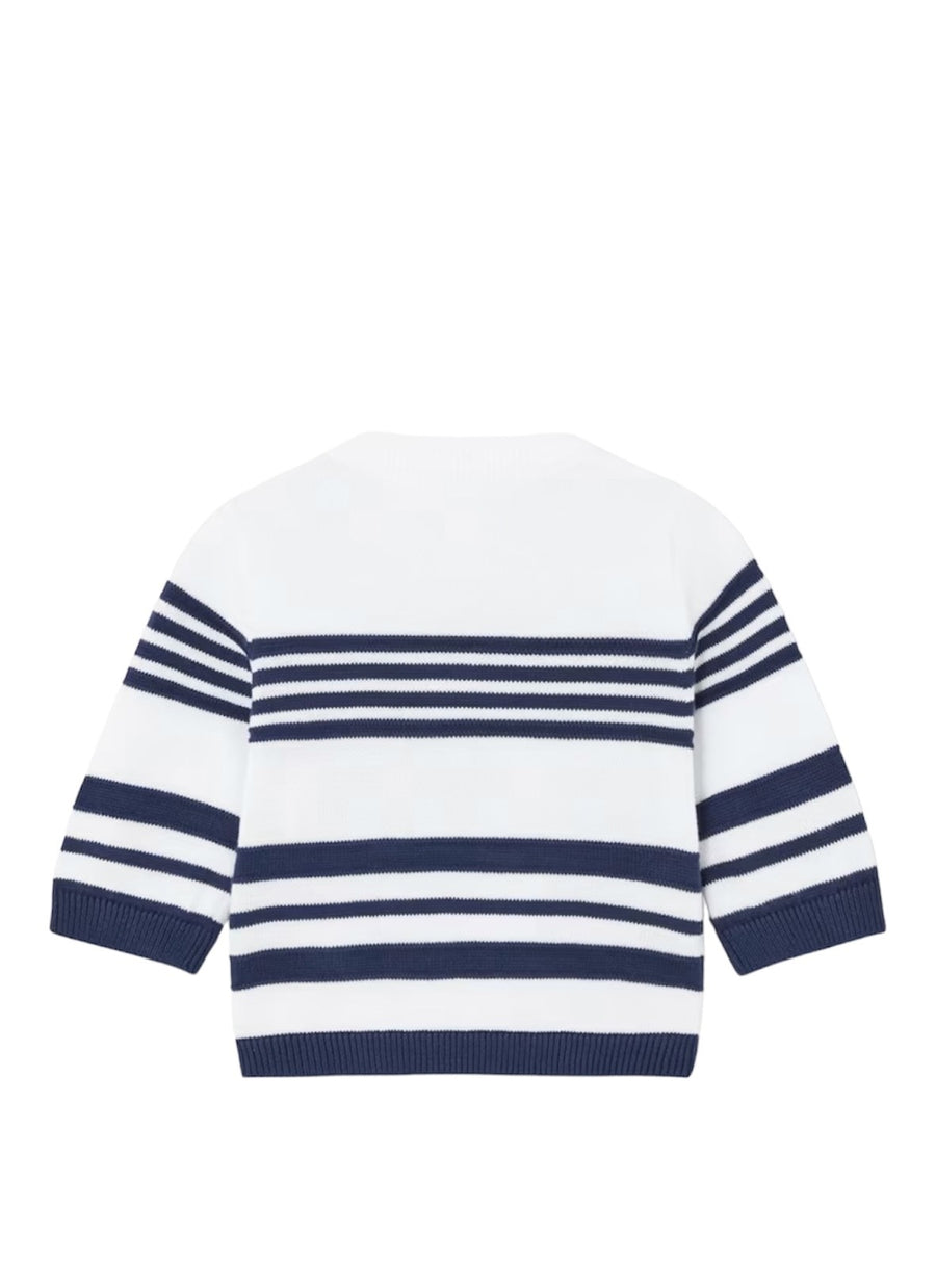 BABY NAVY STRIPE SWEATER