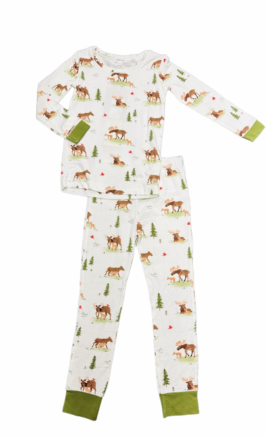 WILD MOOSE PAJAMA - Pink and Brown Boutique