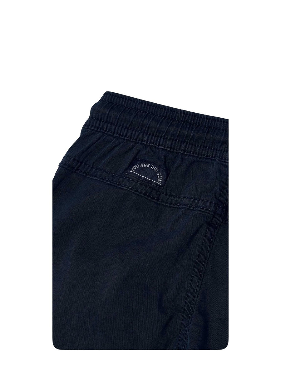 NAVY COTTON PANTS