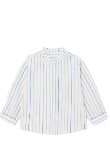 BABY BOY MULTI COLOR  LINEN SHIRT