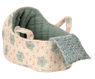 MOUSE CARRY COT BLUE