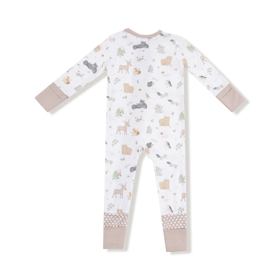 WOODLAND BABIES BAMBOO CONVERTER ROMPER