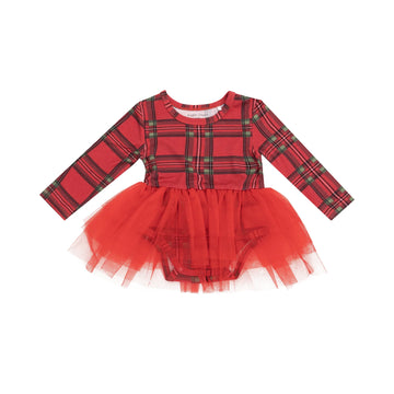 VINTAGE HOLIDAY PLAID TUTU