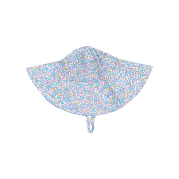 FLOWERS AND BERRIES WIDE BRIM SUNHAT