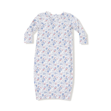 COUNTRY GIRL FLORAL BABY GOWN SET