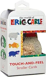 ERIC CARLE TOUCH AND FEEL STROLLER CARDS