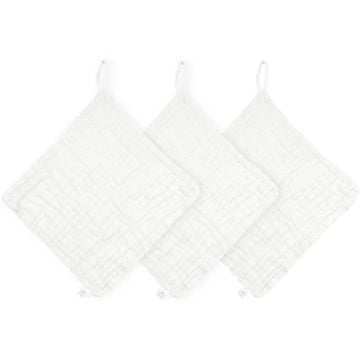 WASHCLOTH 3 PACK WHITE