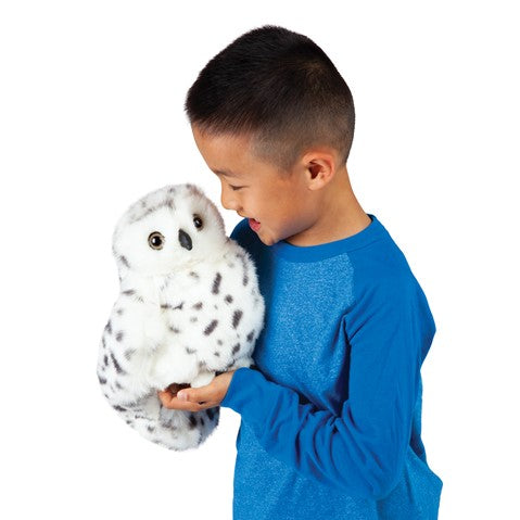 PUPPET SNOWY OWL