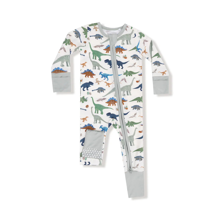 WASHY DINOS BAMBOO CONVERTER ROMPER