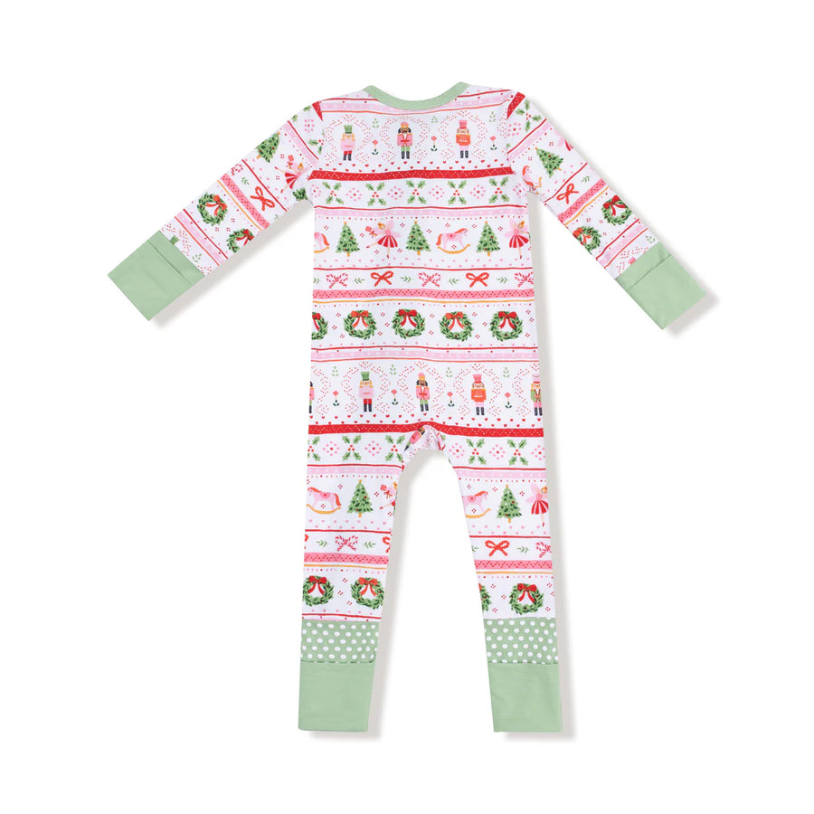 SUGAR PLUM FAIRIES BAMBOO CONVERTER ROMPER