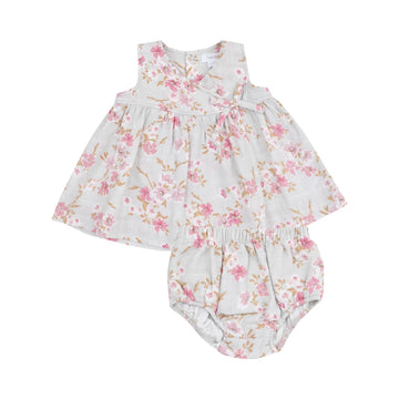 PINK PHLOX FLORAL TOP AND BLOOMER