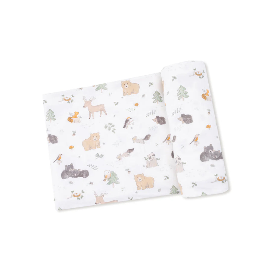WOODLAND BABIES SWADDLE BLANKET